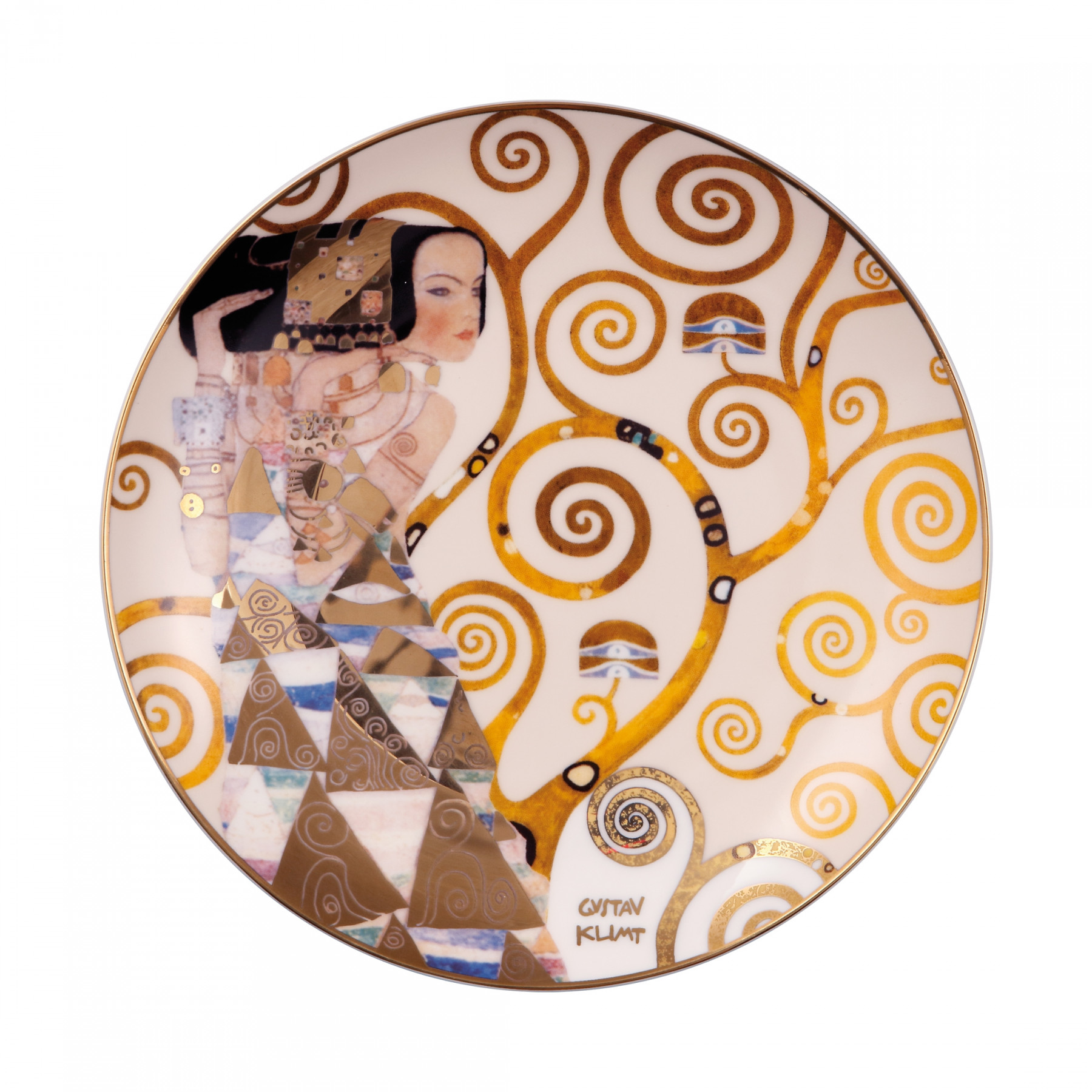 GOEBEL Teller 21 cm Erwartung Artis Orbis Gustav Klimt | Teebecher
