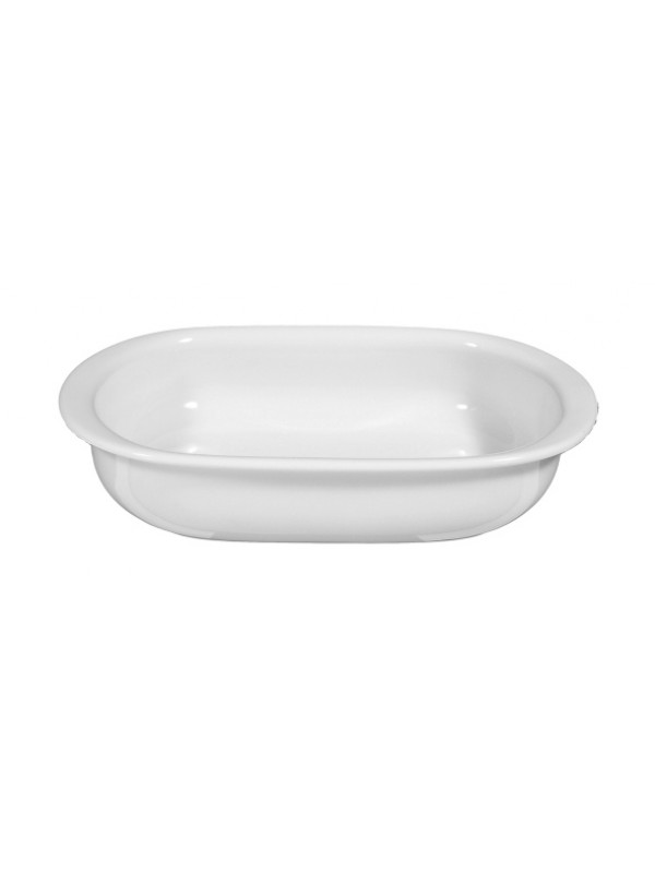 SELTMANN WEIDEN Auflaufform oval 22x14,5 cm Lukullus weiss