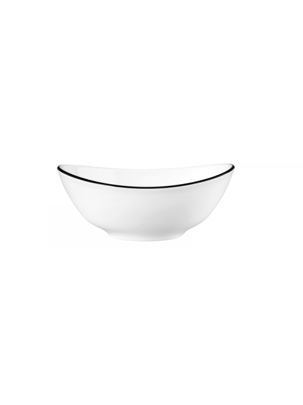 SELTMANN WEIDEN Suppenschale oval 16 cm Modern Life Black Line 