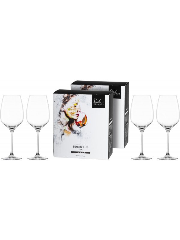 EISCH Bordeauxglas Superior SENSISPLUS - 4 Stück im Geschenkkarton
