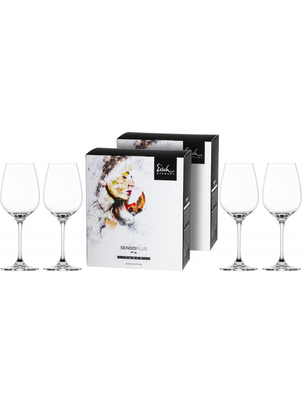 EISCH Weißweinglas Superior SENSISPLUS - 4 Stück im Geschenkkarton