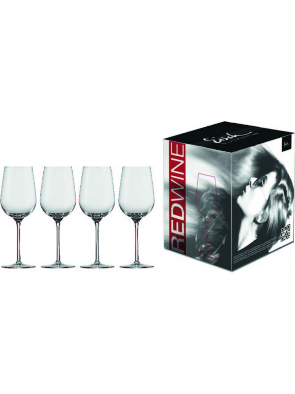 EISCH Rotweinglas Vinezza - 4 Stück im Geschenkkarton
