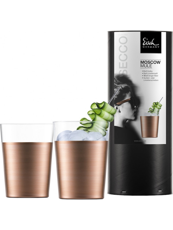 EISCH Moscow Mule kupfer Secco Flavoured - 2 Stück in Geschenkröhre