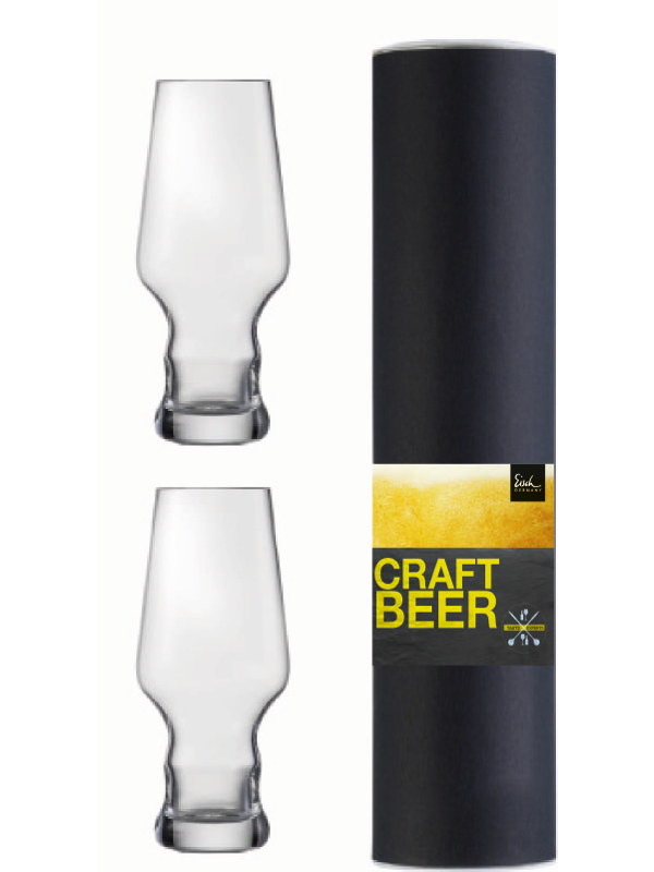 EISCH Becher 450 ml Craft Beer Experts – 2 Stück in Geschenkröhre