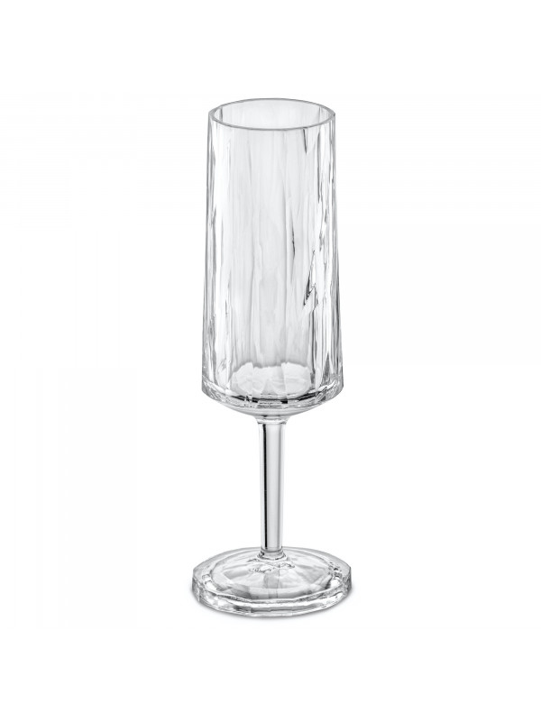 KOZIOL Sekt-/Champagnerglas-Set 2-tlg. Superglas 100 ml crystal clear CLUB No. 14