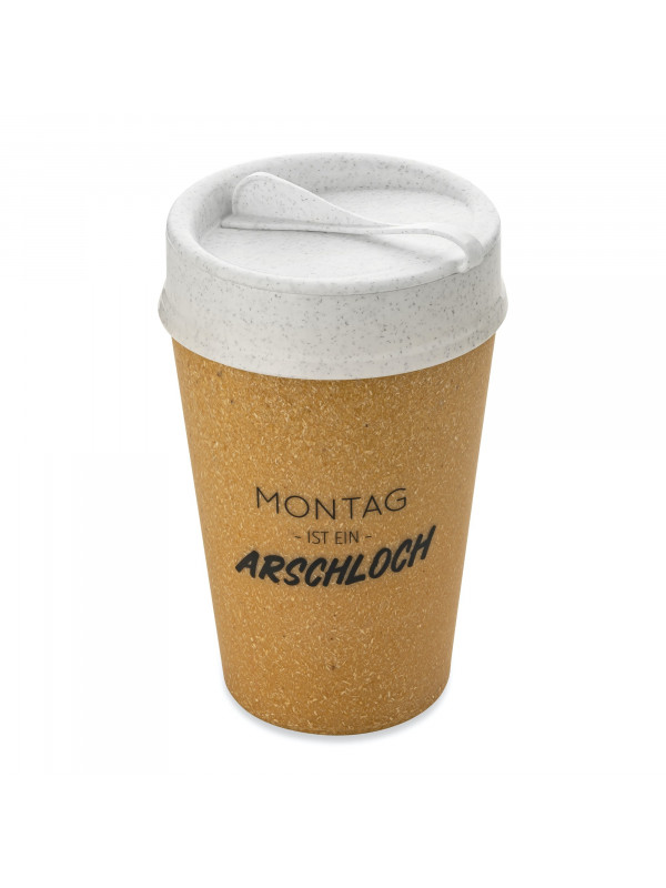 KOZIOL Thermobecher 400 ml Montag ist… ISO TO GO