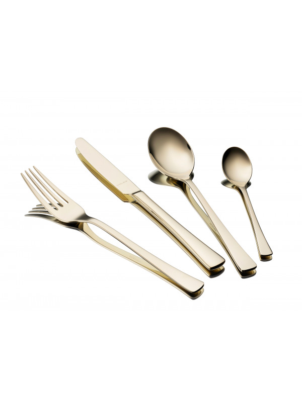 SOLEX Besteck-Set KARINA PVD Champagner 16-tlg. Set