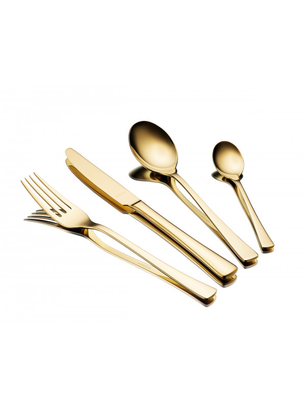 SOLEX Besteck-Set KARINA PVD Gold 16-tlg. Set