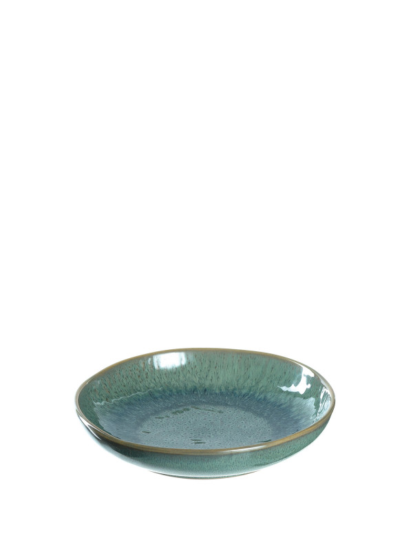 LEONARDO Keramikteller MATERA 20,7 cm grün Tief – 1 Stück