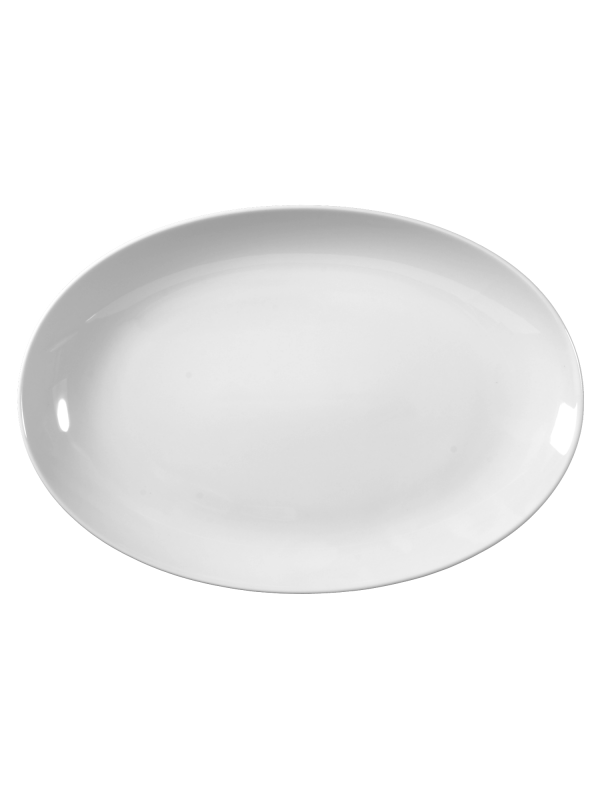 SELTMANN WEIDEN Servierplatte oval 35x24 cm Rondo/Liane weiß 