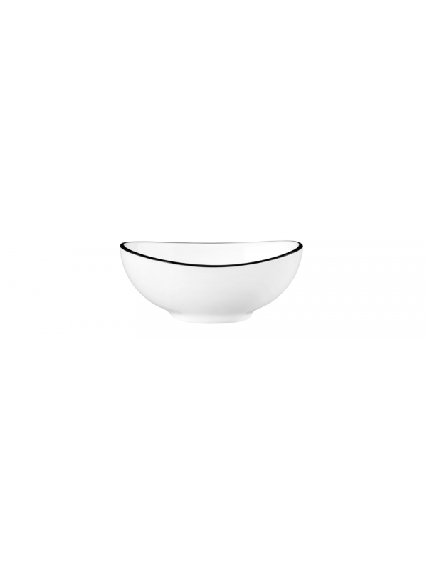 SELTMANN WEIDEN Bowl oval M5307 9 cm Modern Life Black Line 