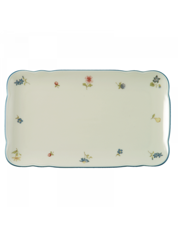 SELTMANN WEIDEN Butterplatte 20x12,5 cm Marie-Luise Streublume 