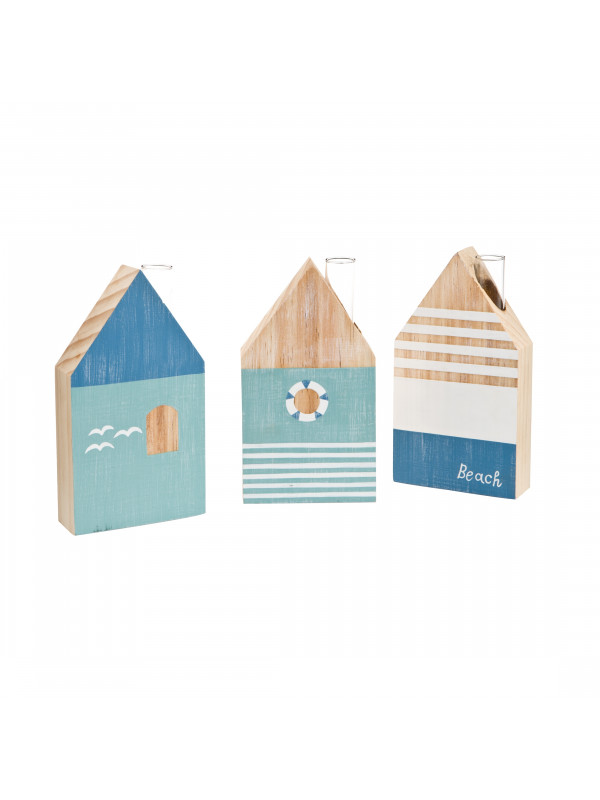 GOEBEL Blue Houses - Vasen Scandic Home Aurora – 3er Set