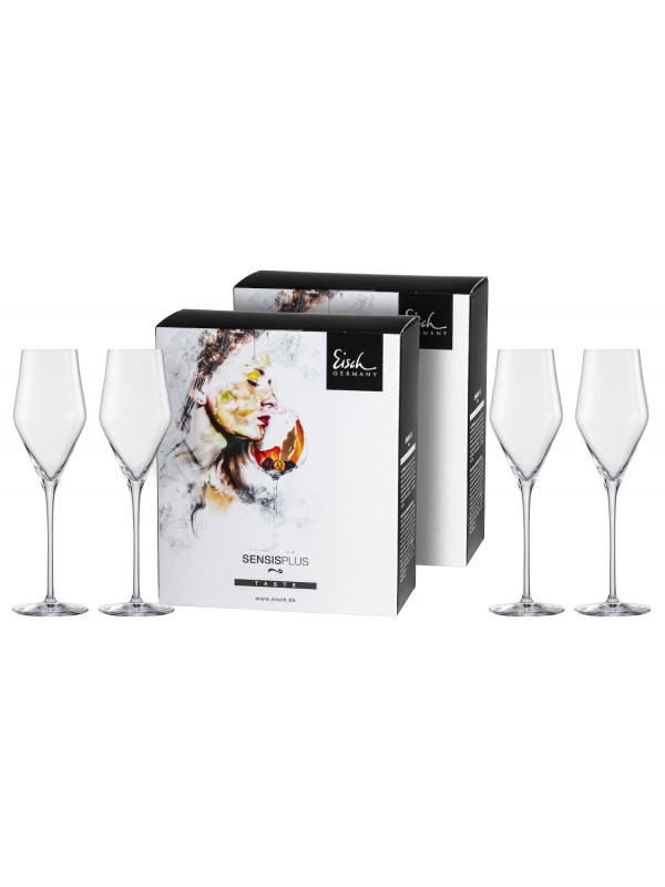 EISCH Champagnerglas Sky SENSISPLUS - 4 Stück im Geschenkkarton