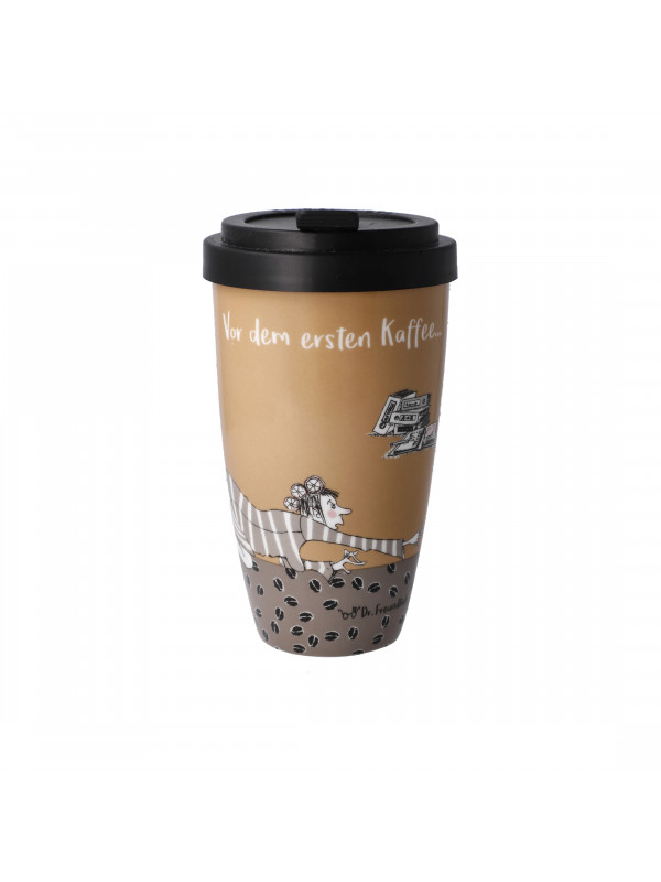 GOEBEL Mug to go Vor dem ersten Kaffee Barbara Freundlieb