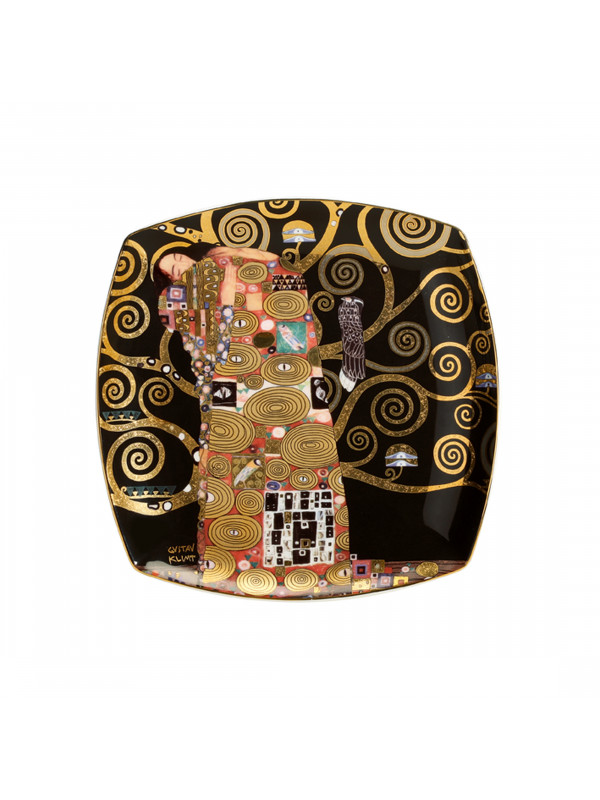 Gustav Erwartung Klimt Artis GOEBEL Orbis Teller cm 21