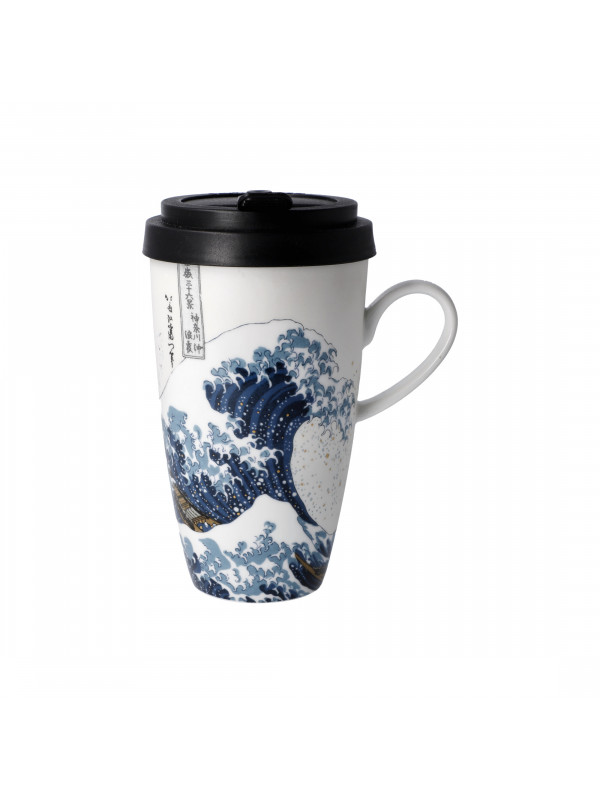 GOEBEL Mug to go Die große Welle Artis Orbis Hokusai