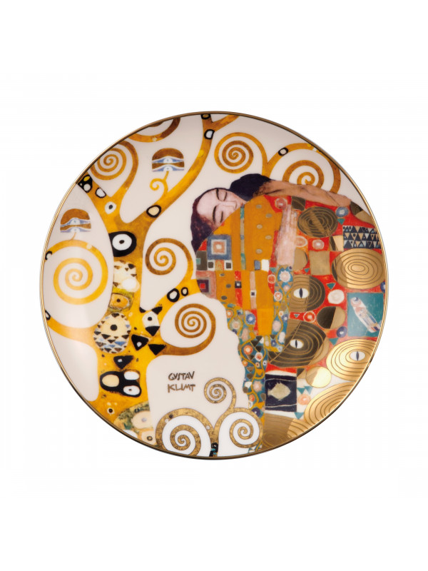 GOEBEL Teller 21 cm Erfüllung Artis Orbis Gustav Klimt