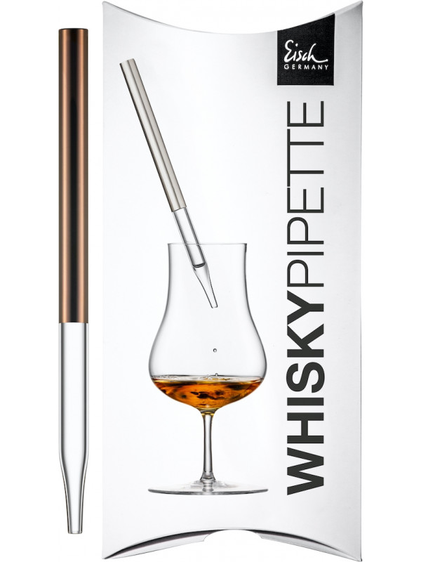 EISCH Whisky-Pipette kupfer Gentleman im Geschenkkarton