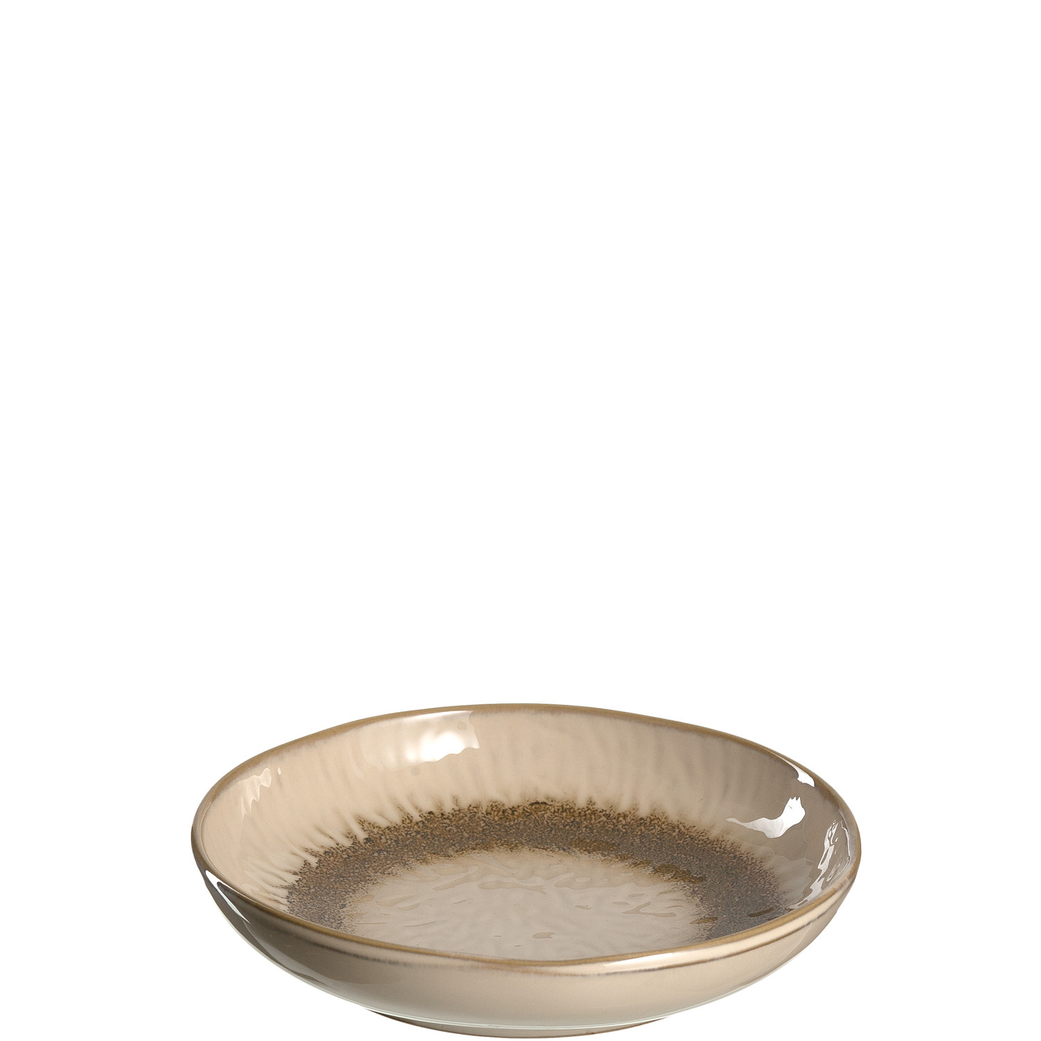 LEONARDO Keramikteller MATERA 20,7 cm beige Tief – 1 Stück