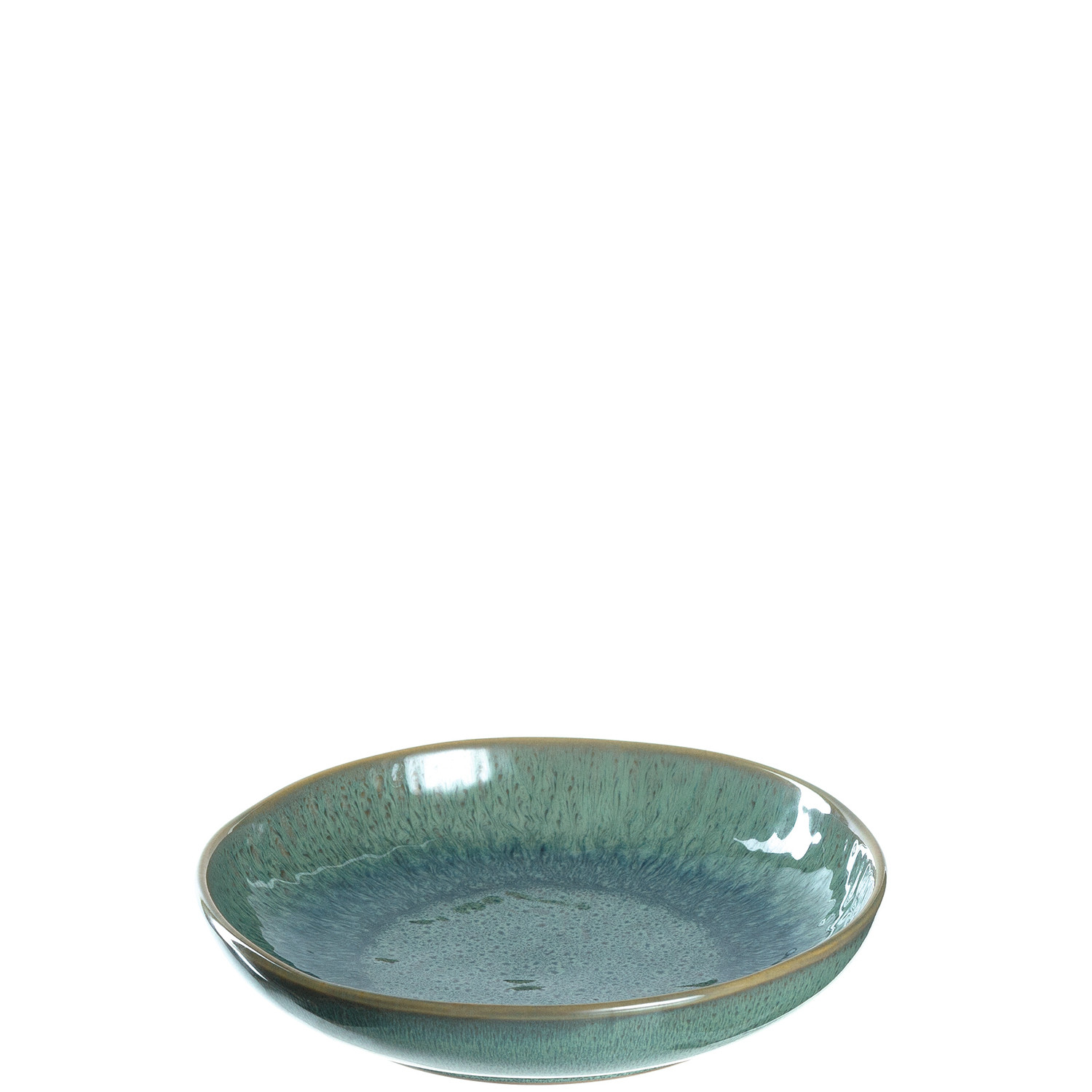 LEONARDO Keramikteller MATERA 20,7 cm grün Tief – 1 Stück