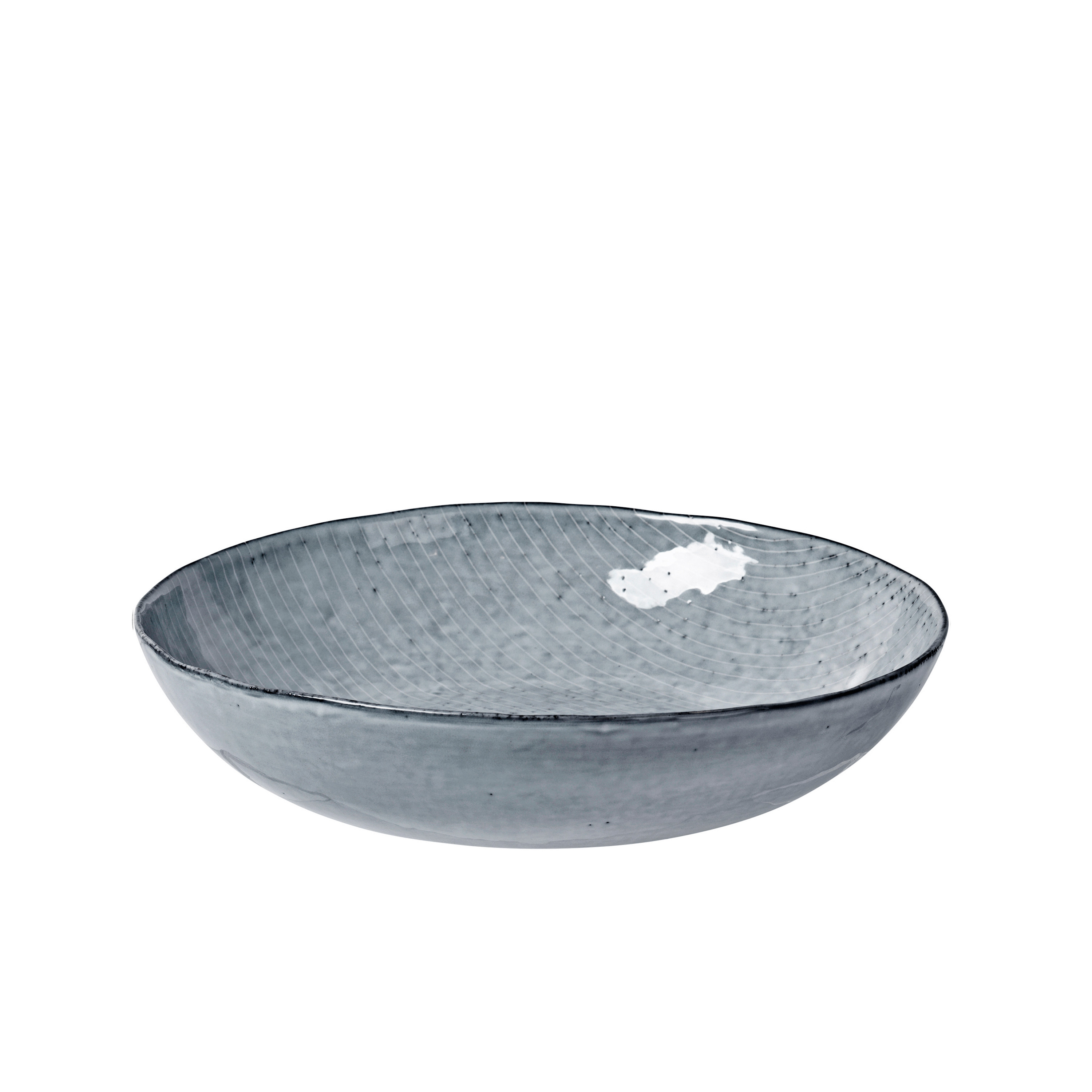 BROSTE COPENHAGEN Salatschale Nordic Sea 34,5 cm – 1 Stück