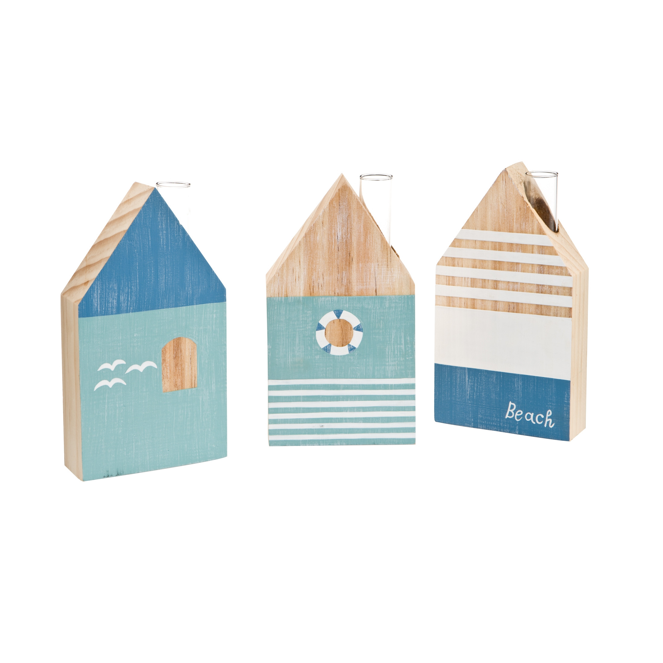 GOEBEL Blue Houses - Vasen Scandic Home Aurora – 3er Set