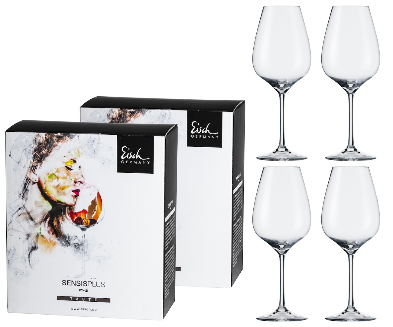EISCH Syrah Glas Superior SENSISPLUS - 4 Stück im Geschenkkarton