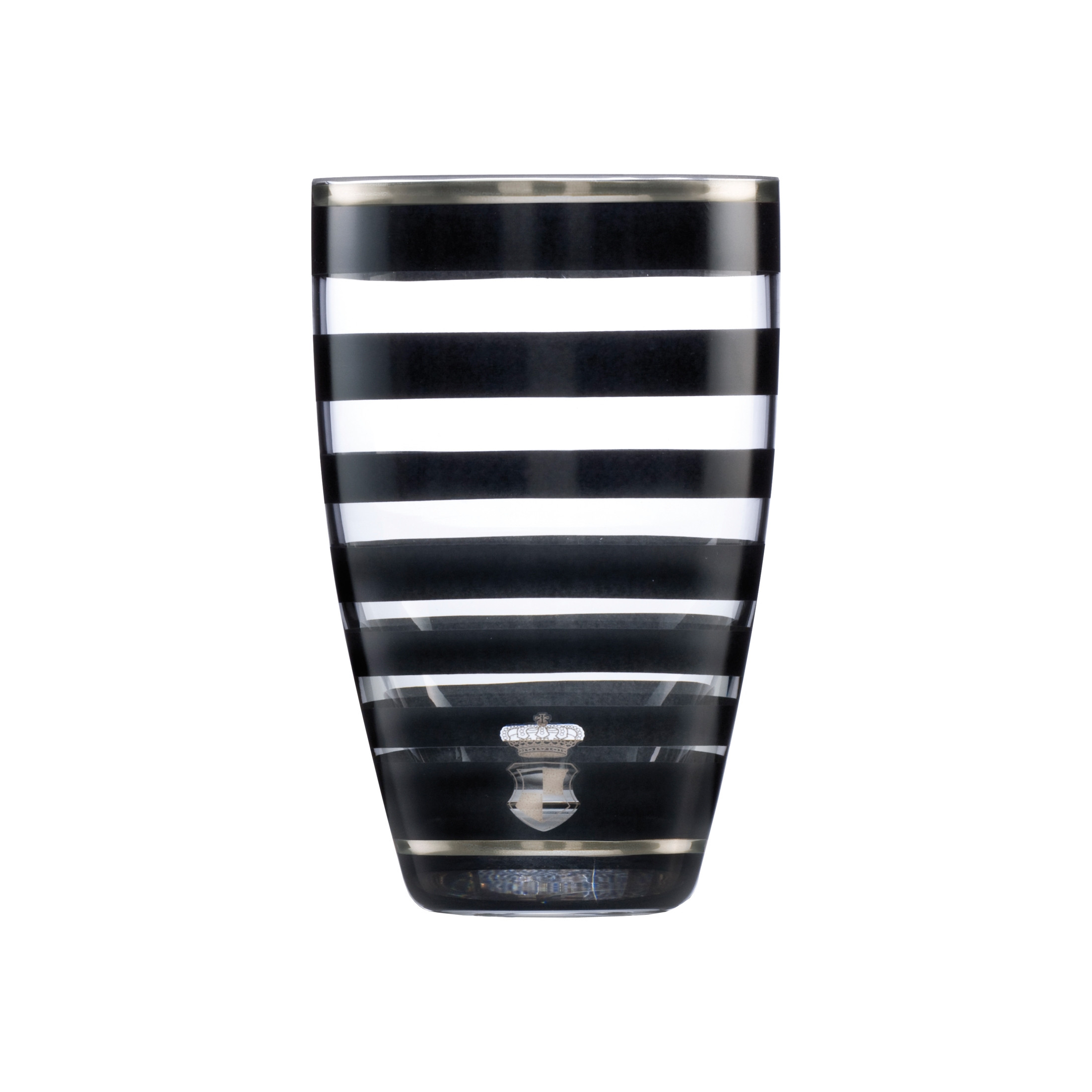 GOEBEL Château Vase 19 cm Stripes