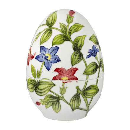 GOEBEL Bunte Blumenpracht – Ei-Dose 18,5 cm Fitz & Floyd Spring-Collection