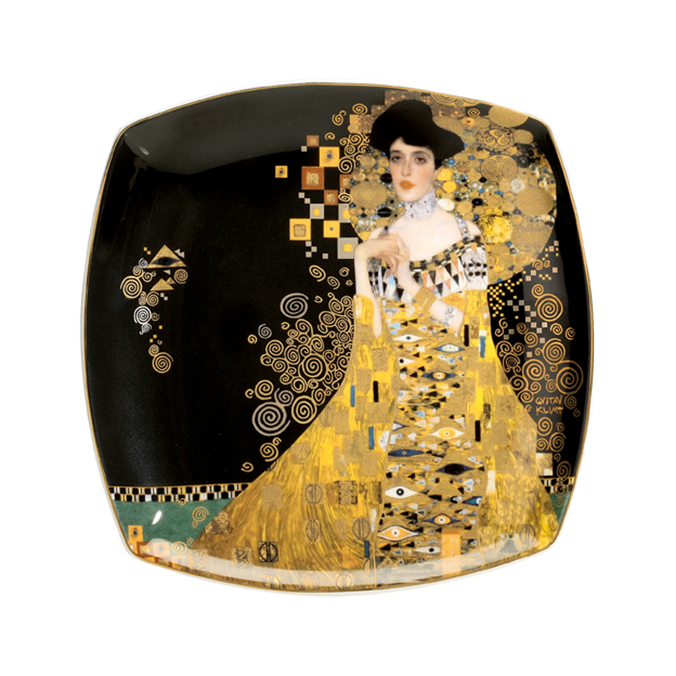 GOEBEL Adele Bloch-Bauer - Dessertteller Artis Orbis Gustav Klimt – 1 Stück