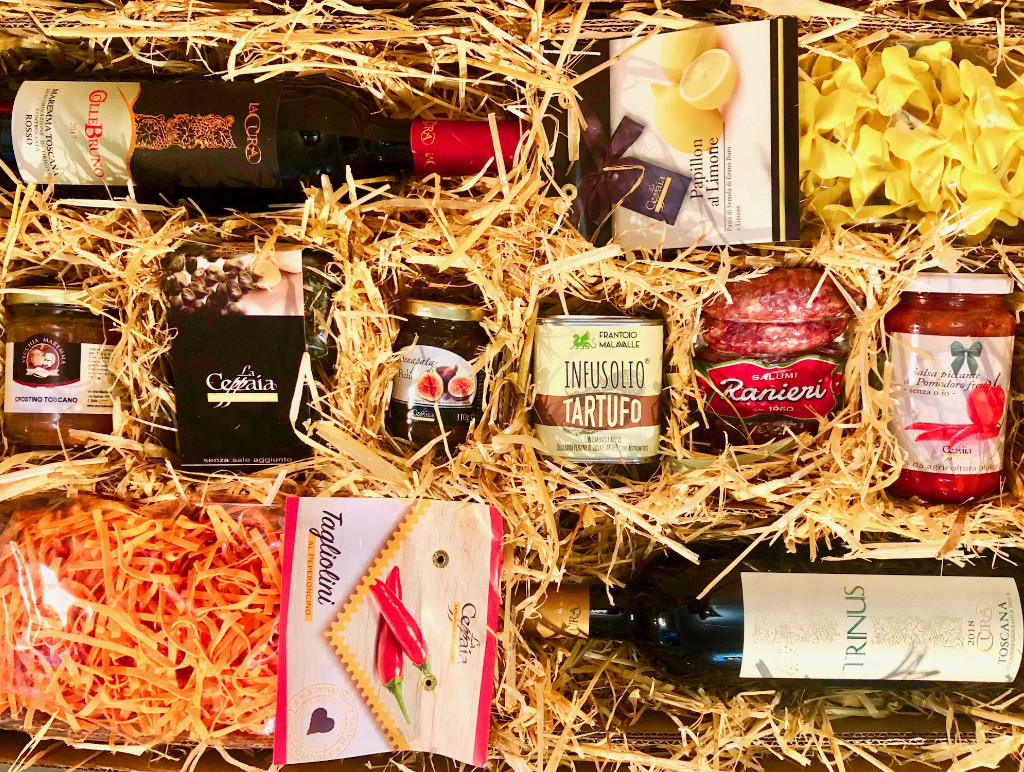 "Lucia-Grande" Italienische Geschenkbox aus Pinienholz von La Colombaina