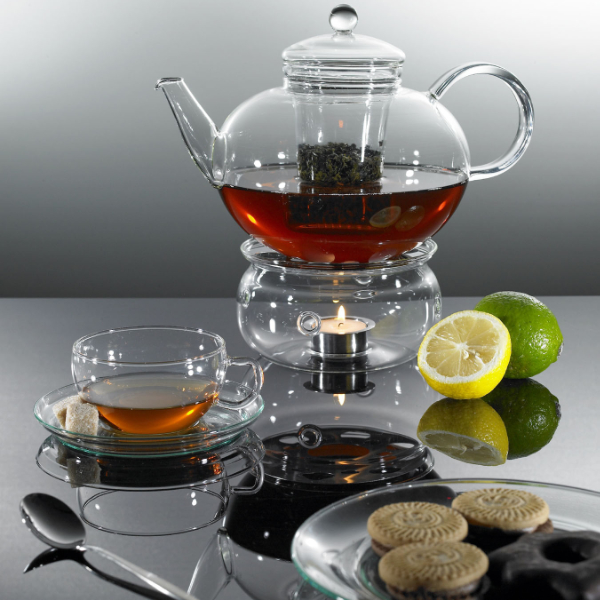 Teekannen und Tassen von Trendglas Jena